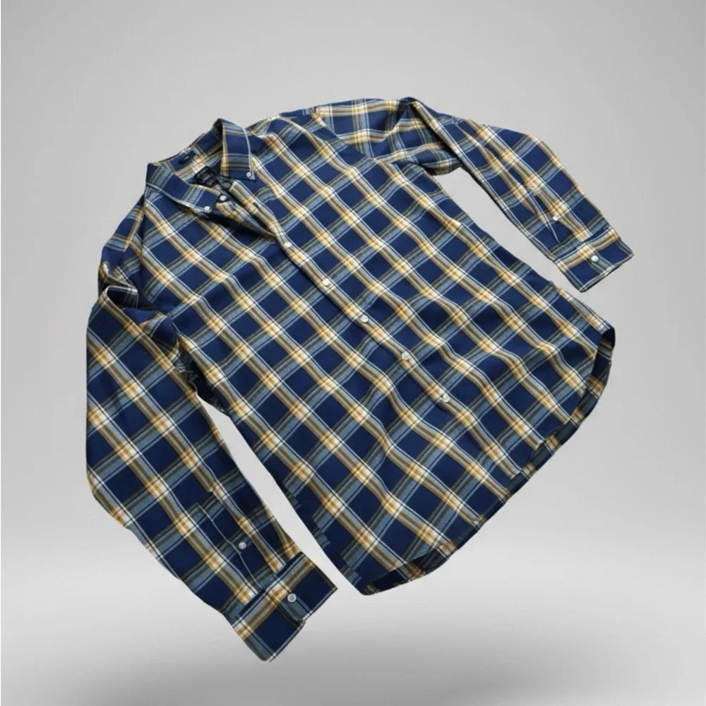 J.Crew Men’s Plaid Button-Down Shirt – NWT Size: XL